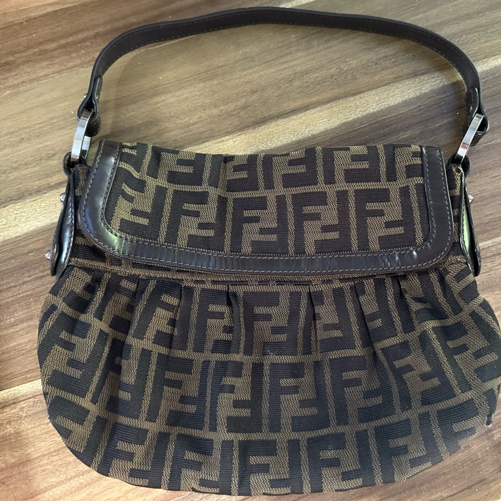 Fendi small Borsa Chef media Zucca